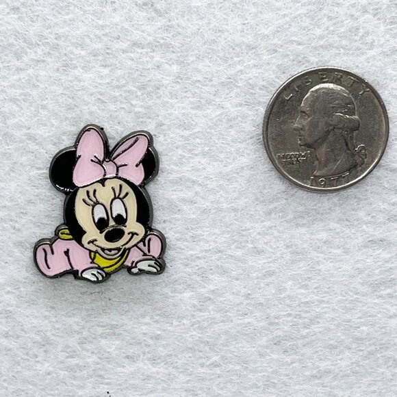 🔮 5/$25 Disney Baby Minnie Mouse Crawling Pin - Picture 2 of 3
